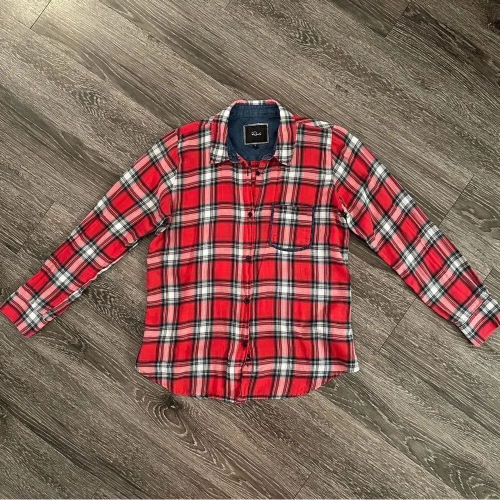 Rails Red Plaid Button Down